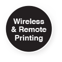 Wireless and Remote Printing Icon