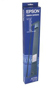 Epson LQ-1000/1010/1050/1050+/1070/1070+/1170/1500/1600 Wide Black Ribbon Cartridge - 7754