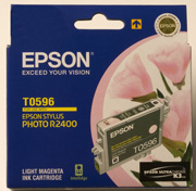 Epson Stylus Photo R2400 Light Magenta Ink Cartridge - T0596