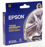 Epson Stylus Photo R2400 Matte Black Ink Cartridge - T0598