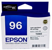 Epson UltraChrome K3 Ink with Vivid Magenta - Light Light Black Ink Cartridge - T0969