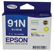 91N - Economy DURABrite Ultra - Yellow Ink Cartridge