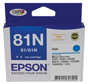 81N - High Capacity Claria Cyan Ink Cartridge