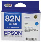 82N - Cyan Ink Cartridge (Standard - Cap)