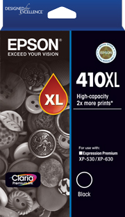 410XL - High Capacity Claria Premium - Black Ink Cartridge