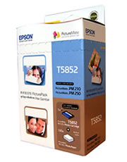 T5852 - PictureMate PicturePack (4-colour cartridge + 150 Sheets of Photo Paper)