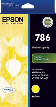 786 - Std Capacity DURABrite Ultra - Yellow Ink Cartridge