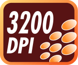 3200dpi