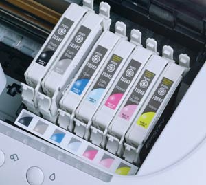 7 individual Ink cartridges