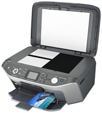 Monochrome and colour copying