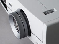 Powerful lens shifting and zoom ratio