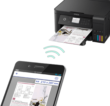 Epson Connect wireless connectivity