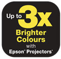 3x Brighter Colours with Epson