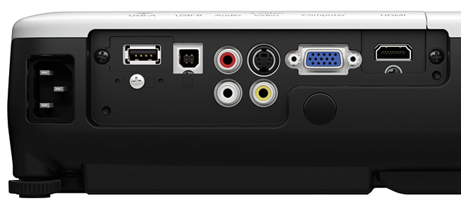 Epson EB-X03 Connectivity Panel