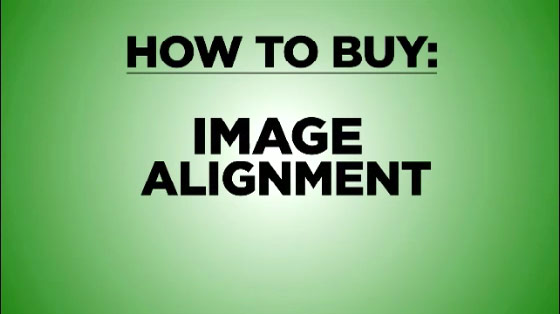 Image Alignment when buying a projector