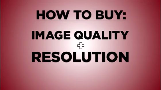 Image Quality when buying a projector