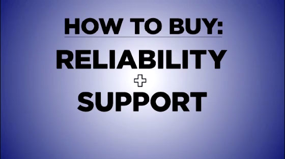 Reliability & Support when buying a projector