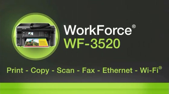 WorkForce WF-3520 Video