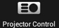 Projector control menu