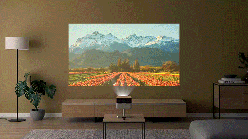 Wall colour correction