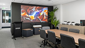 Epson document solutions as displayed in North Sydney experience centre