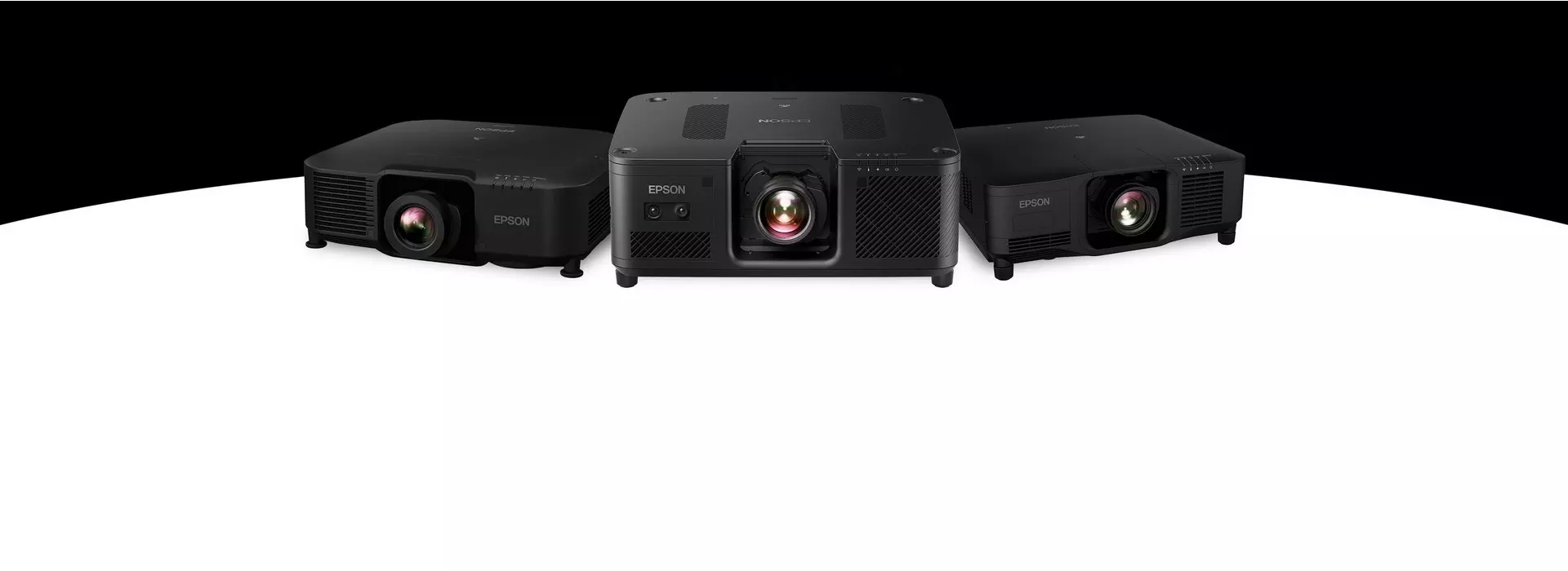 three projectors