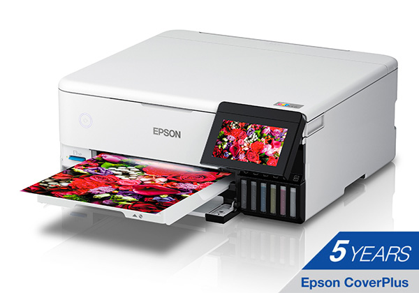 Epson EcoTank Photo ET-8500 with 5 years CoverPlus