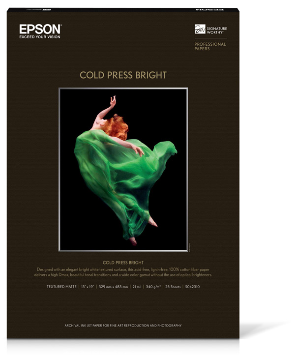Fine Art Paper Signature Worthy Cold Press Bright A3+ Sheet Media