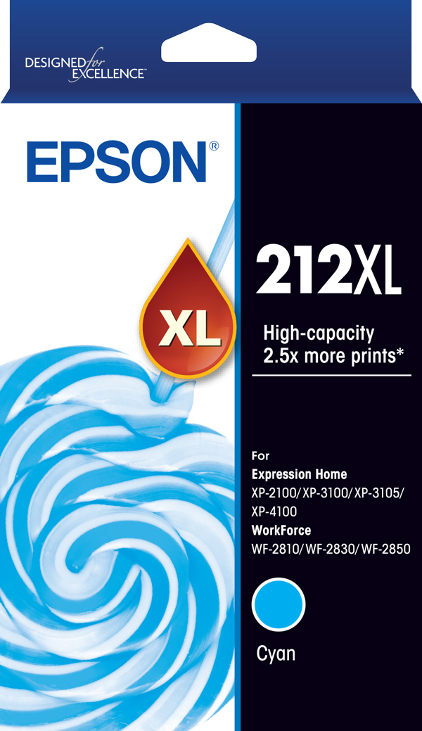 212XL - High Capacity - Cyan Ink Cartridge
