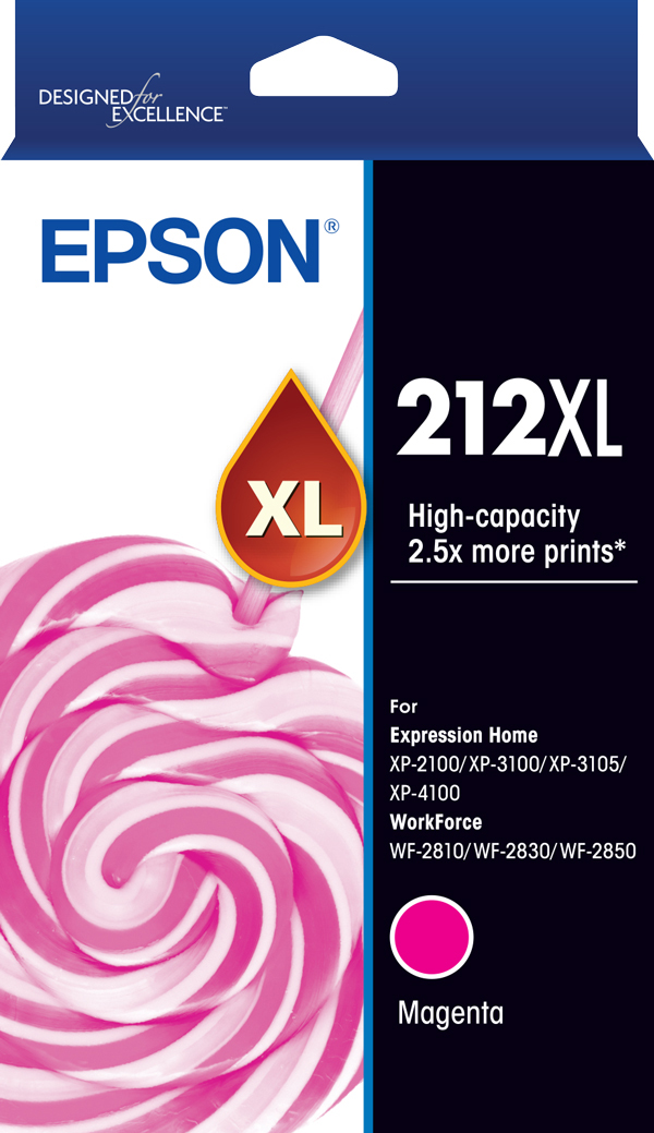 212XL - High Capacity - Magenta Ink Cartridge