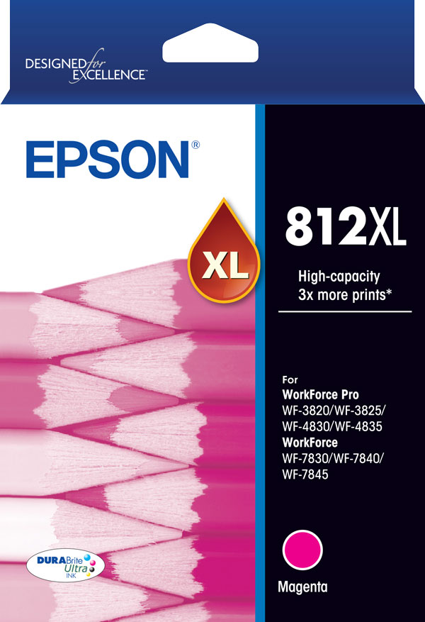 812XL - High Capacity Capacity DURABrite Ultra - Magenta Ink Cartridge
