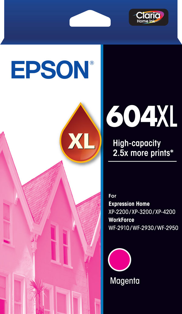 604XL - High Capacity - Magenta Ink Cartridge