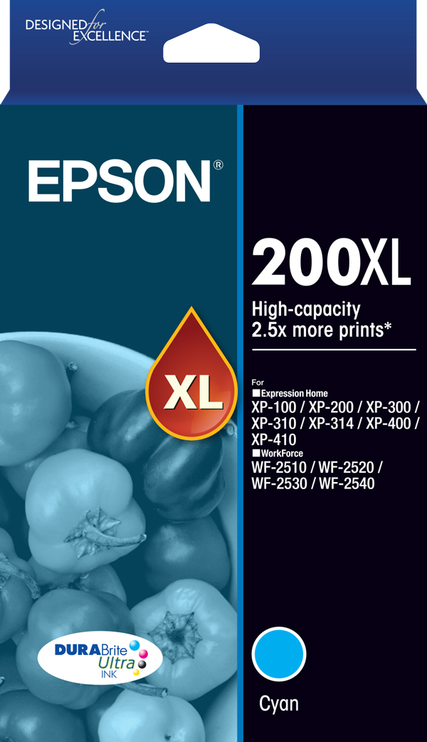 200XL - High Capacity DURABrite Ultra - Cyan Ink Cartridge