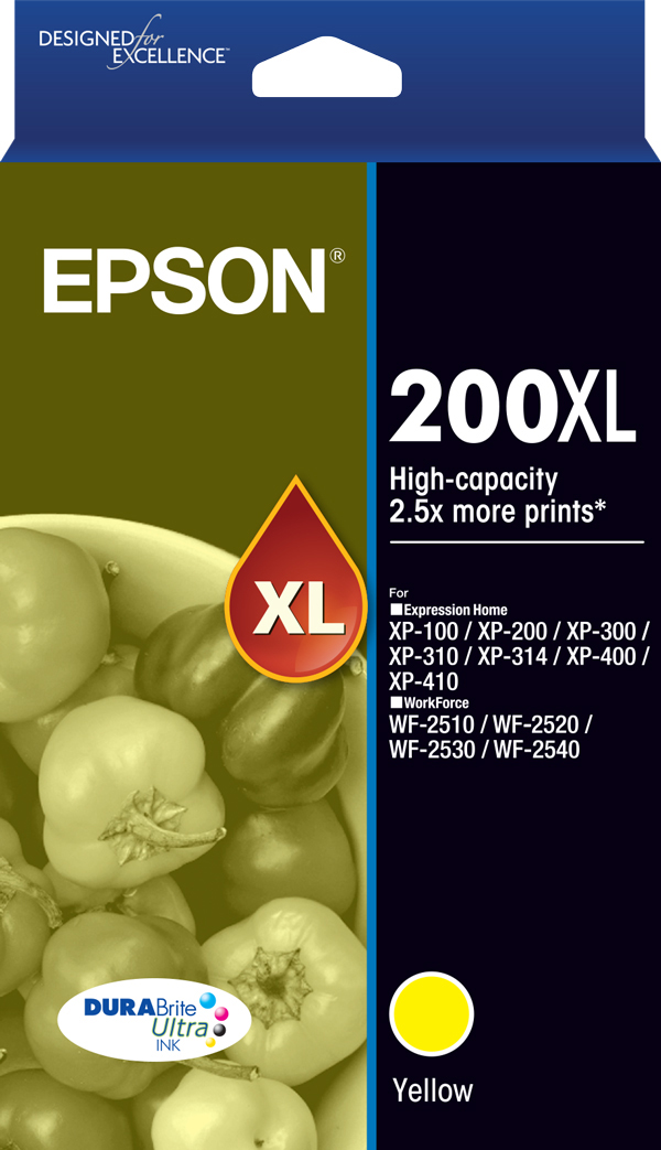 200XL - High Capacity DURABrite Ultra - Yellow Ink Cartridge