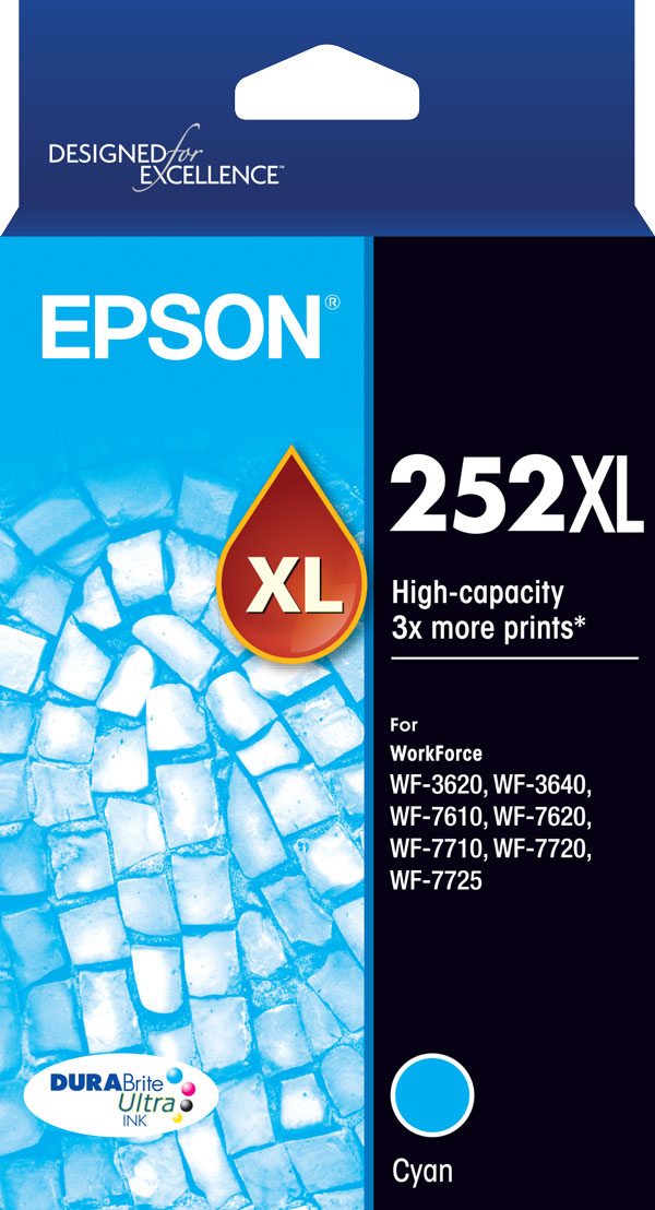 252XL - High Capacity DURABrite Ultra - Cyan Ink Cartridge