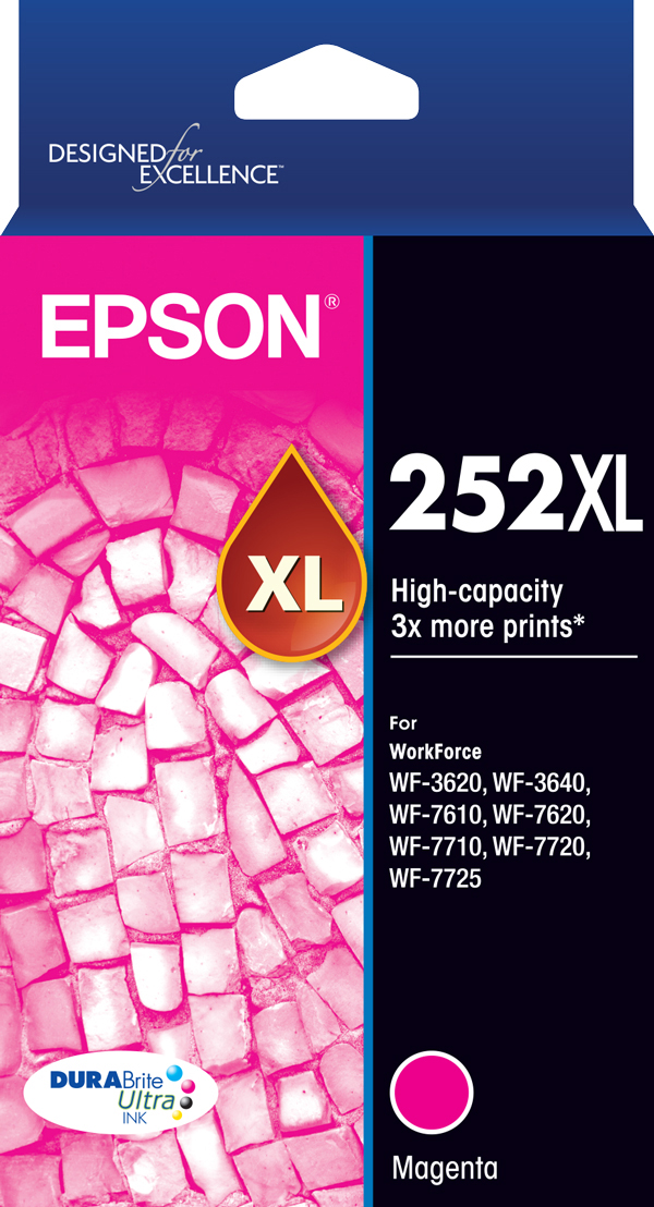 252XL - High Capacity DURABrite Ultra - Magenta Ink Cartridge