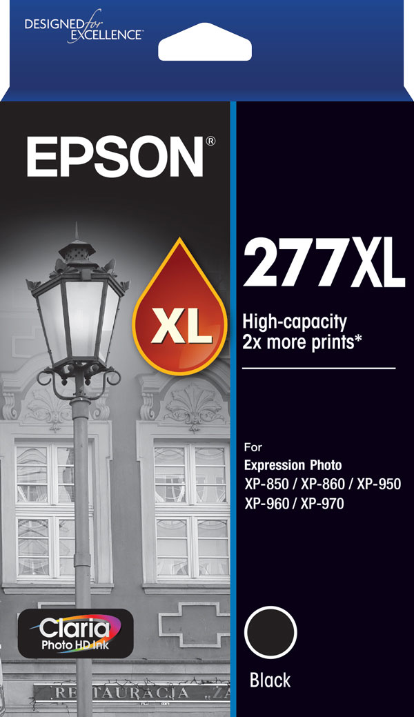 277XL - High Capacity Claria Photo HD - Black Ink Cartridge