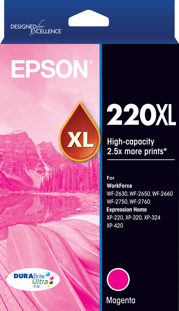 220XL - High Capacity DURABrite Ultra - Magenta Ink Cartridge