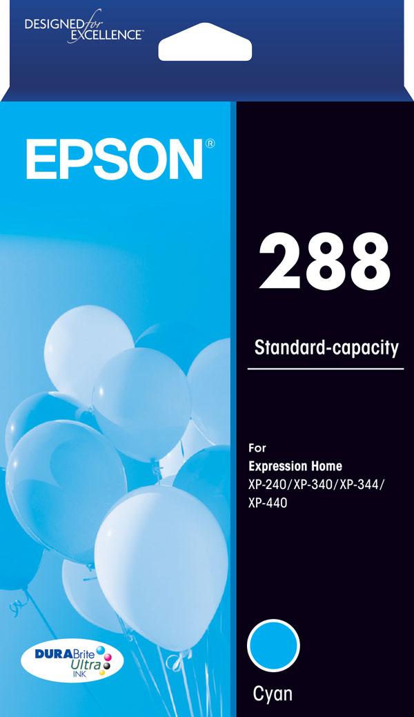 288 - Std Capacity DURABrite Ultra - Cyan Ink Cartridge