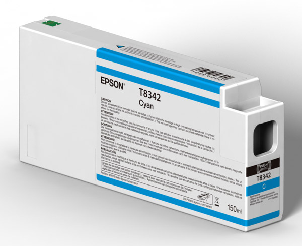 UltraChrome HD 150ml Cyan Pigment Ink Cartridge - T54S2
