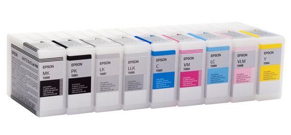 Epson UltraChrome K3 80ml Photo Black Pigment Ink Cartridge