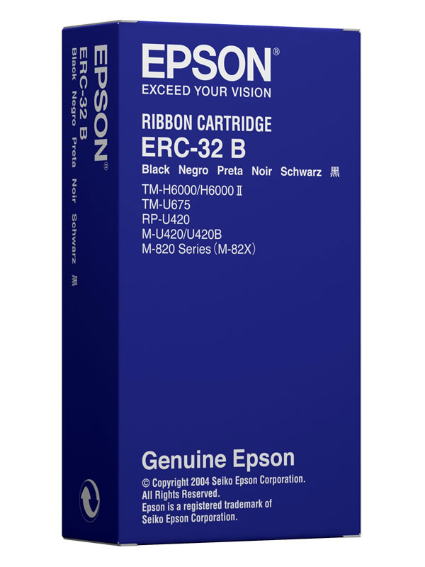 Ribbon Cassette ERC-32B BLACK - 100 Pack