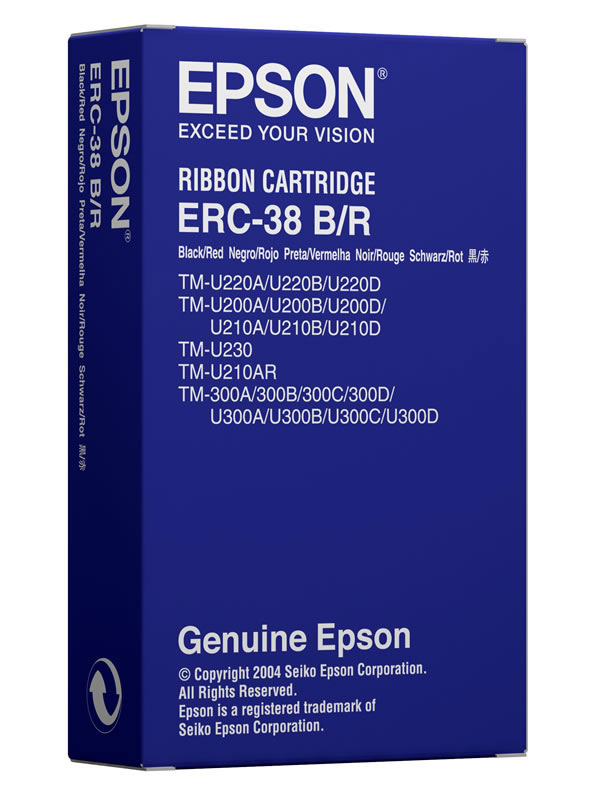 Ribbon Cassette ERC-38B/R - 50 Pack
