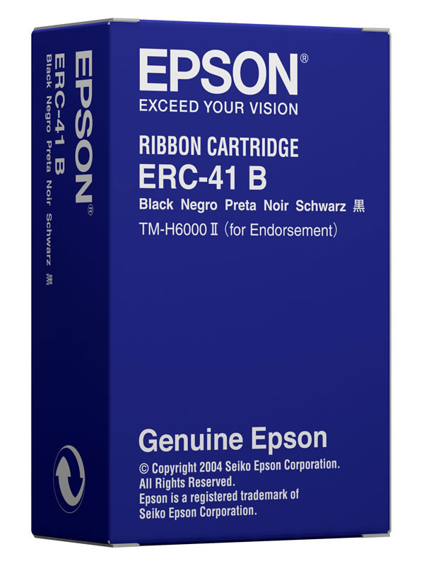 Ribbon Cassette ERC-41 BLACK - 100 Pack