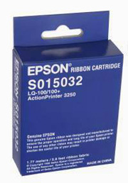 Epson LQ-100/100+ ActionPrinter 3250 Black Fabric Ribbon Cartridge