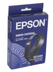 Epson DLQ-3000/3000+/3500 Black Fabric Ribbon Cartridge