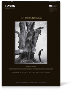 Epson Fine Art Paper Signature Worthy Hot Press Natural A3+ Sheet Media