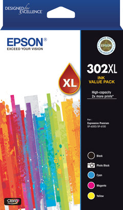 302XL - High Capacity Claria Premium - 5 Colour Pack