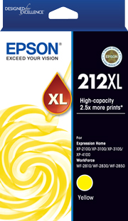 212XL - High Capacity - Yellow Ink Cartridge