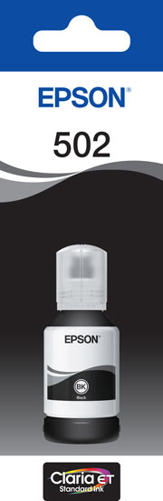 T502 - EcoTank - Black Ink Bottle 